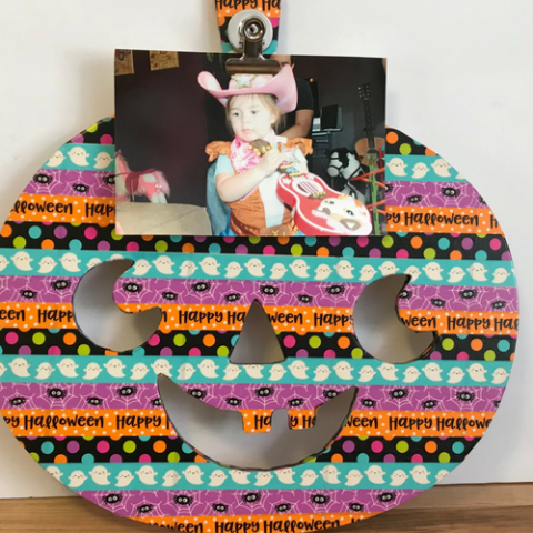 Image for Halloween Washi Tape Picture Frame