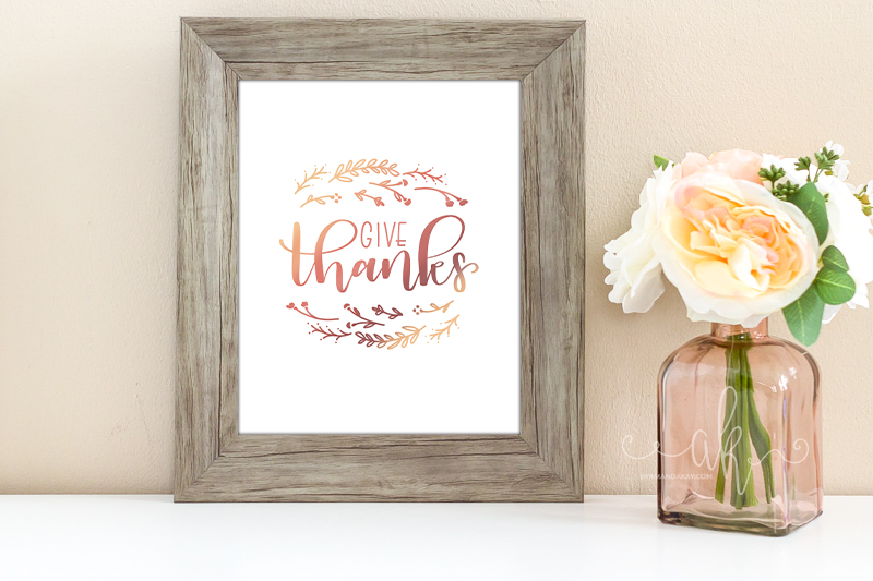 7 Beautiful Fall Inspired Free Printables