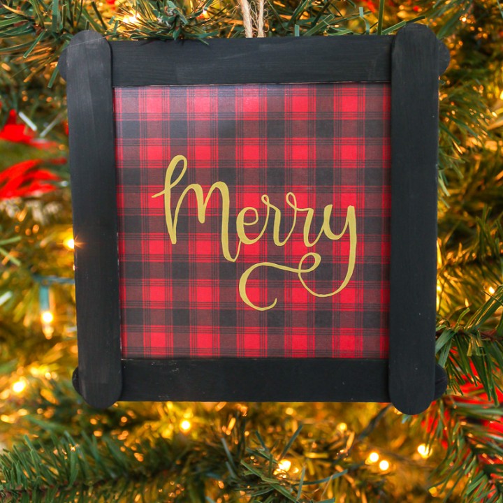 DIY Rustic Christmas Ornaments