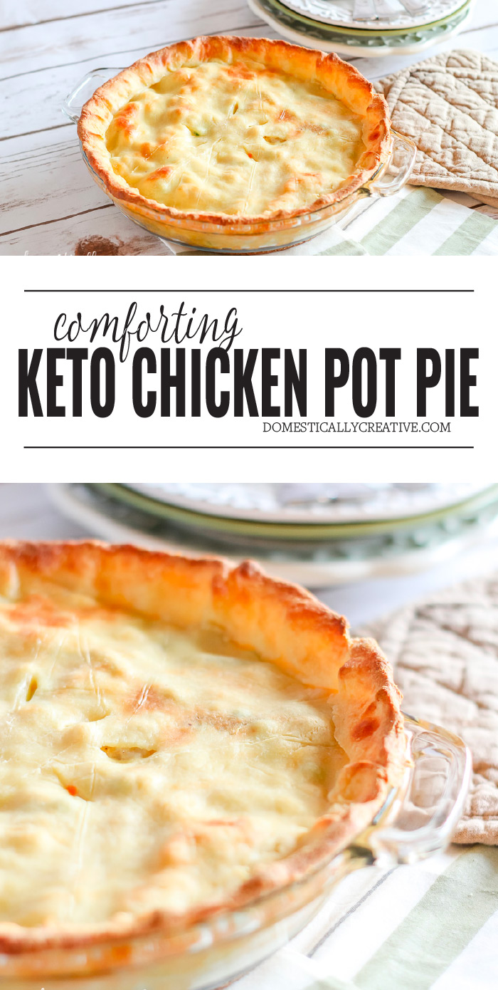 Chicken Pot Pie, keto friendly version