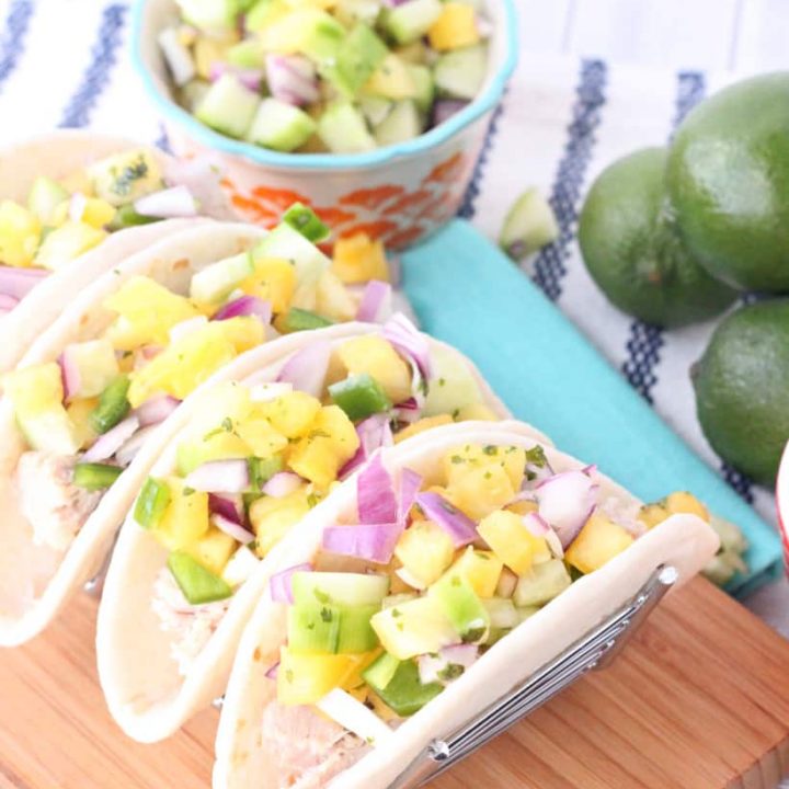 Image for Pork Tacos with Fresh Pineapple Salsa