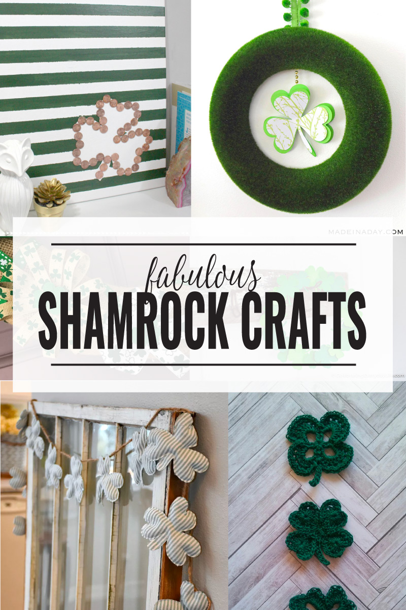 Fabulous Shamrock Shaped Crafts for St. Patrick’s Day