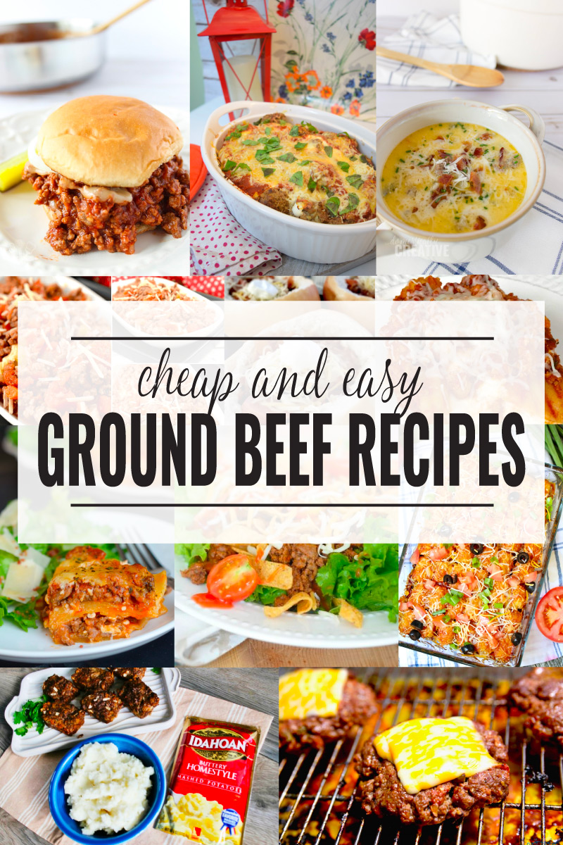 Fast, cheap ground beef dinner recipes
