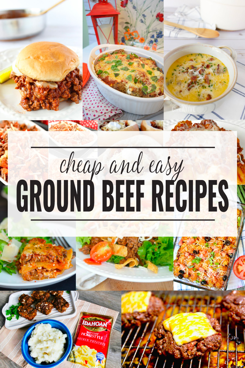 12+ Ground Beef Dinner Recipes | Domestically Creative