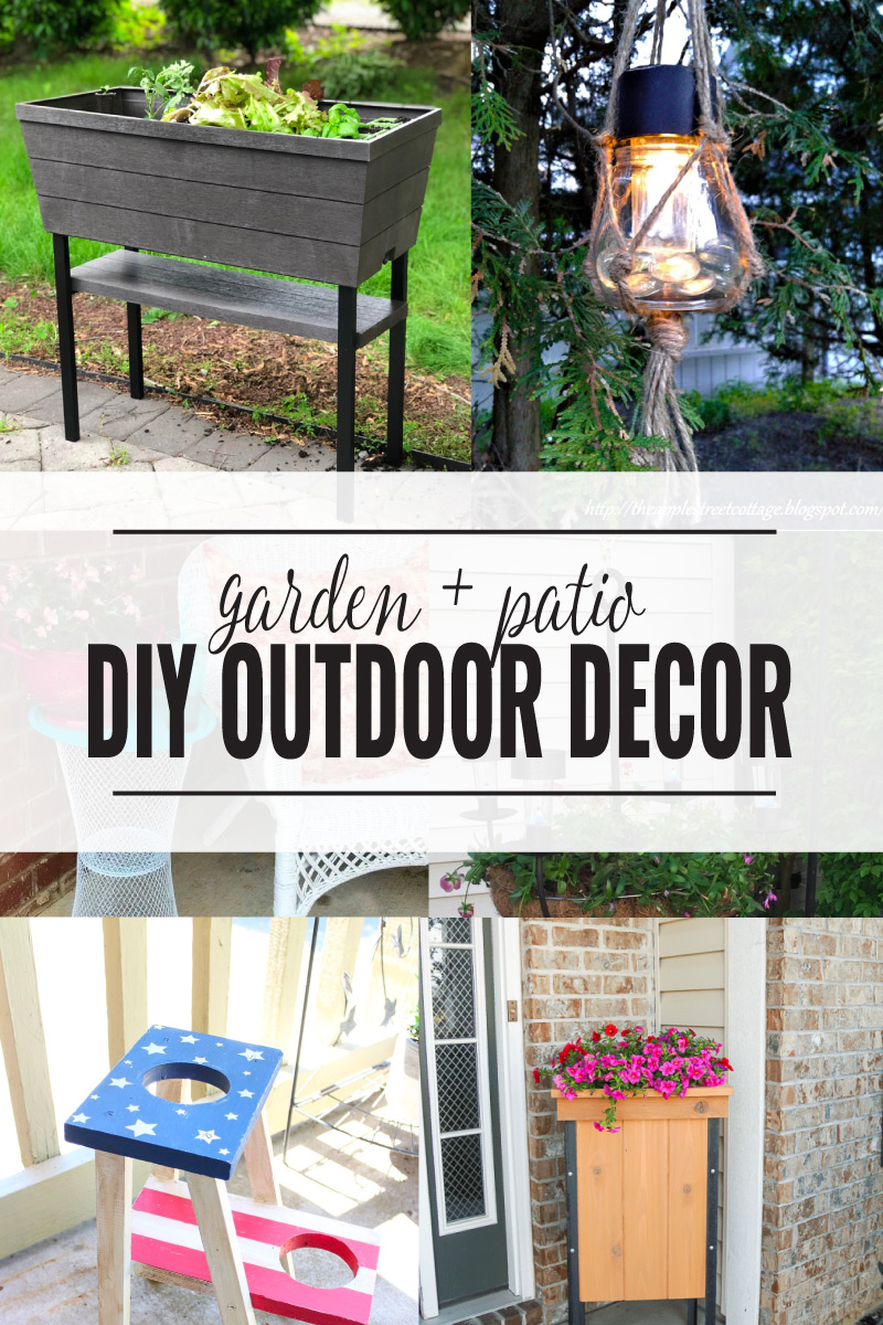 Creative DIY Decor Ideas for your Garden or Patio