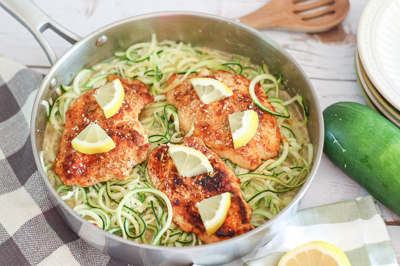 Chicken and Zoodles