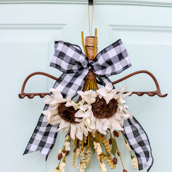 Image for Rake Head Fall Wreath | 10 Minute DIY