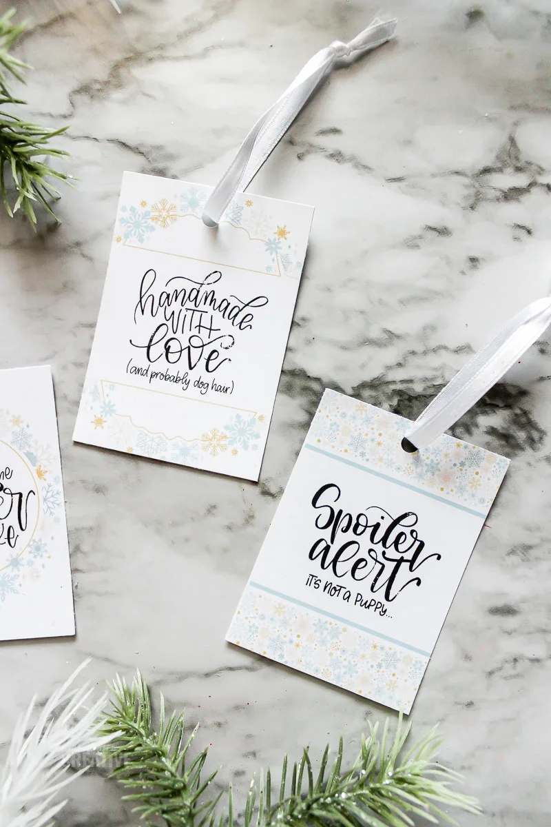 Printable Funny Hand Lettered Gift s For Handmade Gifts Domestically Creative