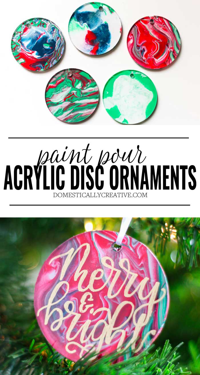 Long Pin paint pour ornaments