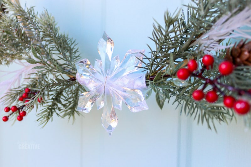 ornament on wreath