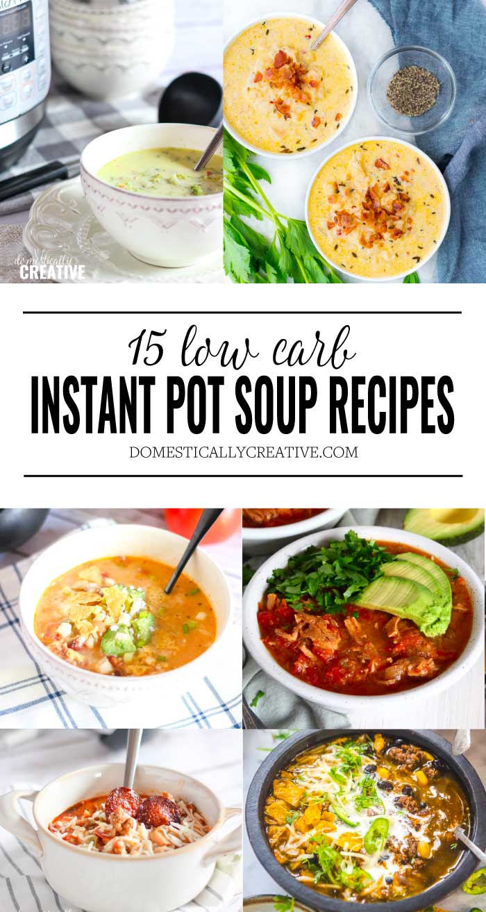 Instant pot soup recipes low online carb