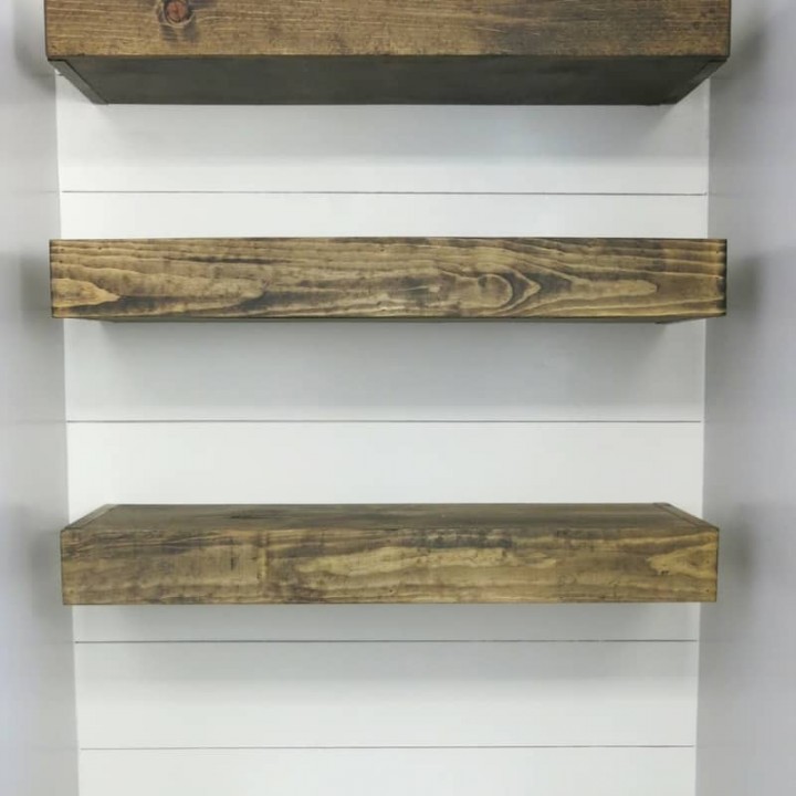 Image for How To Build Bathroom Floating Shelves