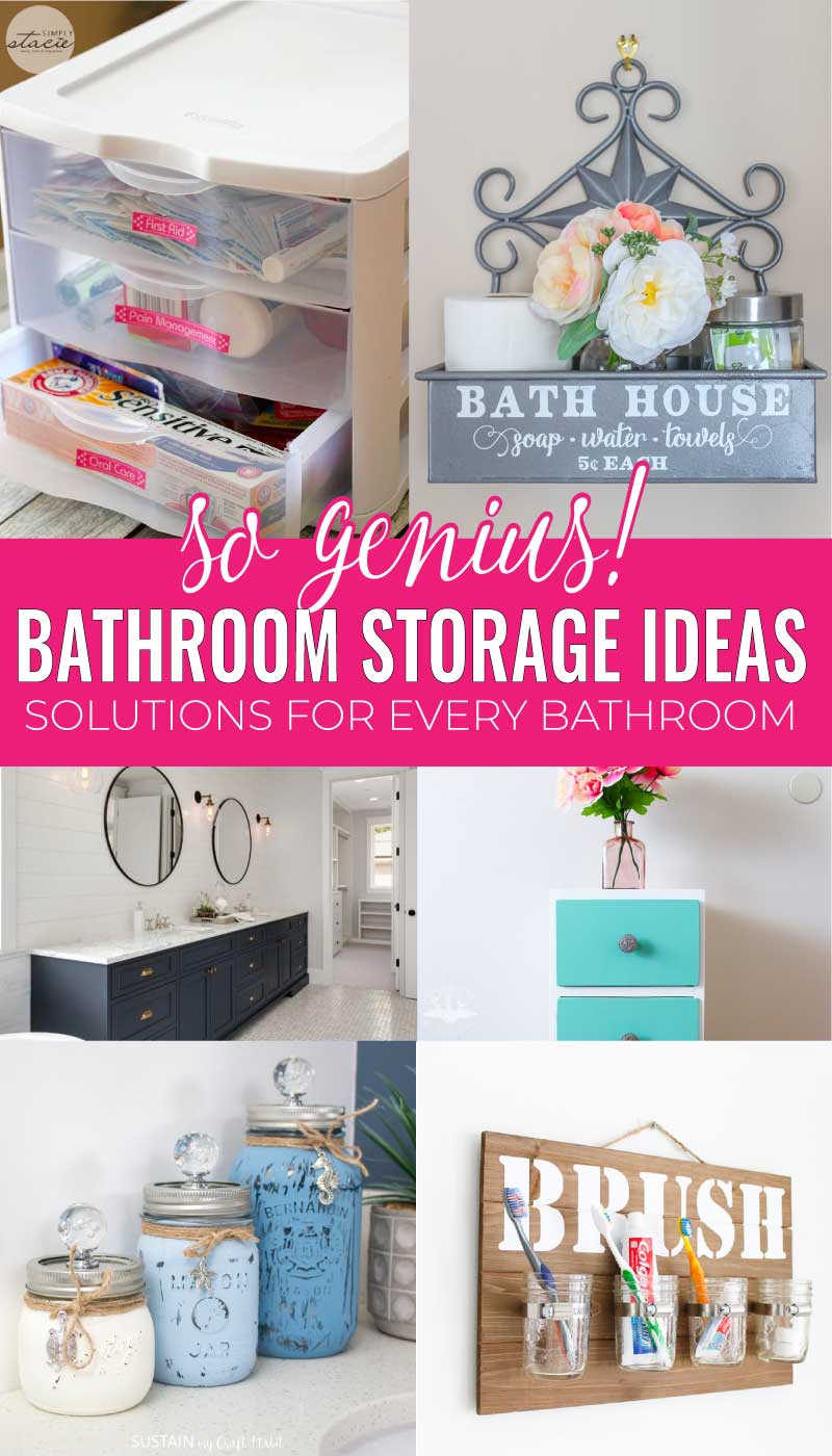 Bathroom Organization Ideas — By Angela