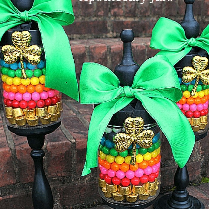 Image for Apothecary Jars for St. Patrick&rsquo;s Day
