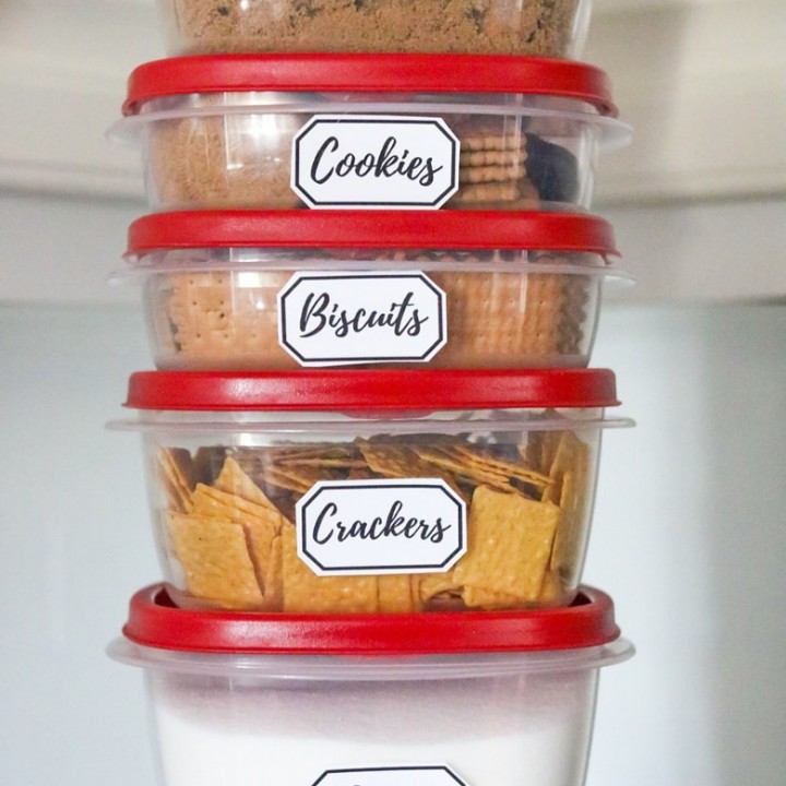 Image for 9 Steps to Clean & Organize Your Pantry + Free Printable Pantry Labels