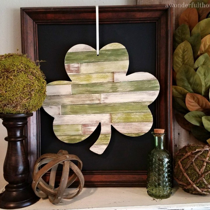 Image for DIY Wood Shim Shamrock