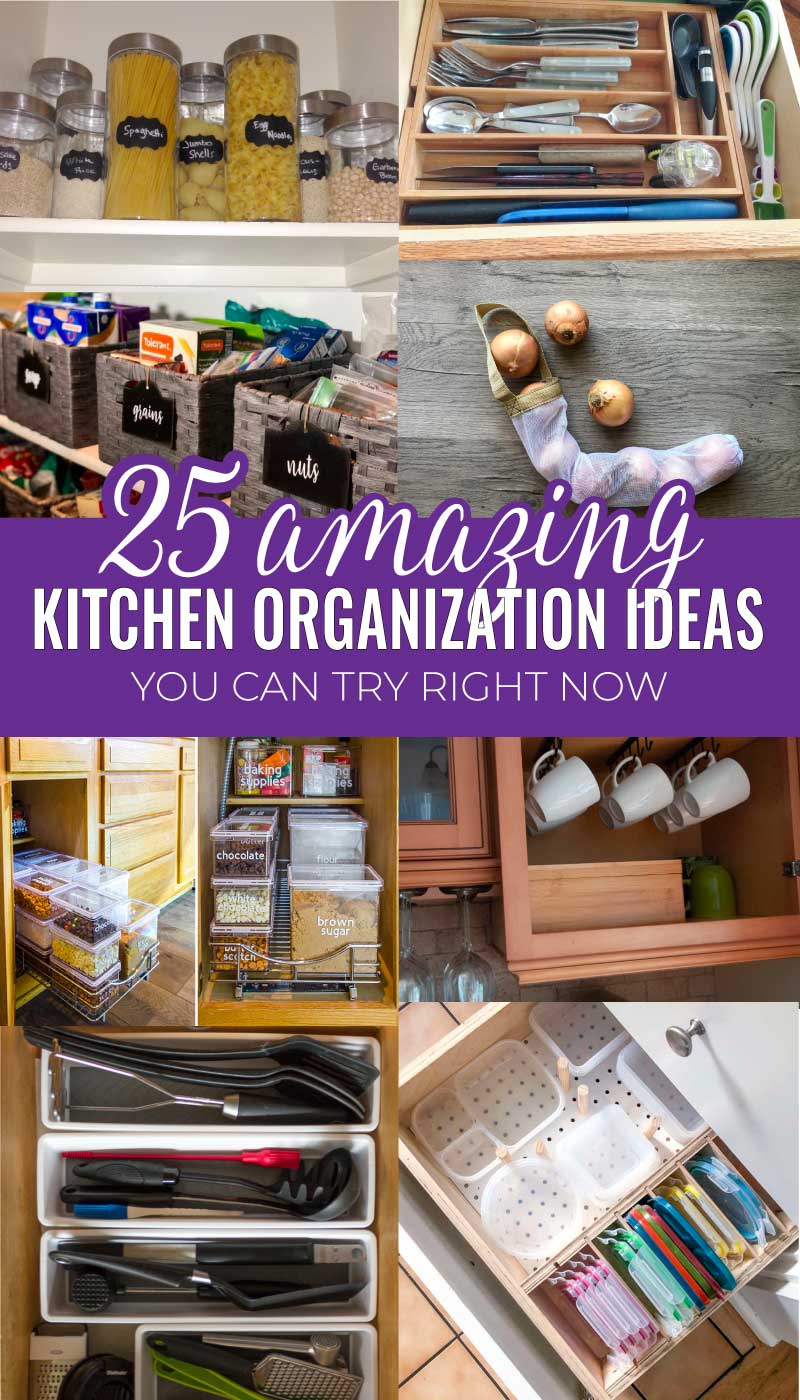 Kitchen organizing ideas