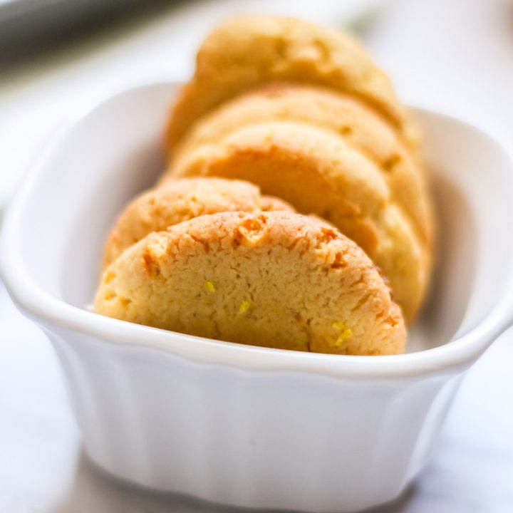 Image for Low Carb Lemon Cookies | Sugar Free Low Carb Dessert