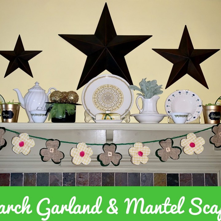 Image for March Garland and Mantel Scape
