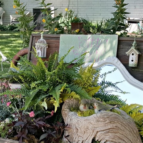 Image for How to Use an Old Trunk in the Garden