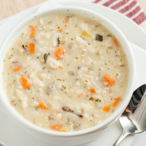 Image for Creamy Chicken & Wild Rice Soup