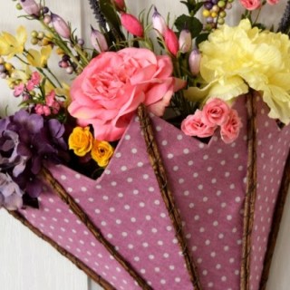 Image for Spring Decoration for Front Door PLUS Flower Arranging Tips!