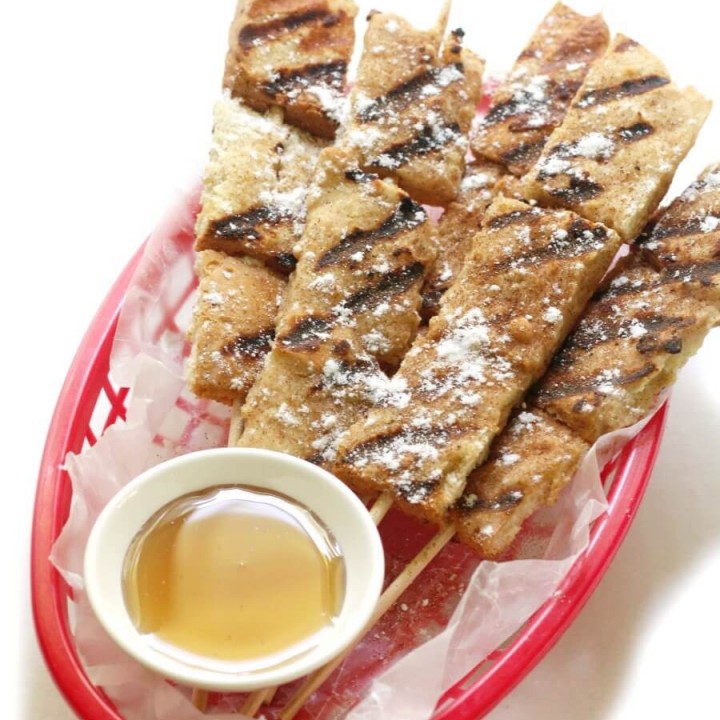 Image for Gluten-Free Grilled French Toast Skewers (Vegan, Allergy-Free)