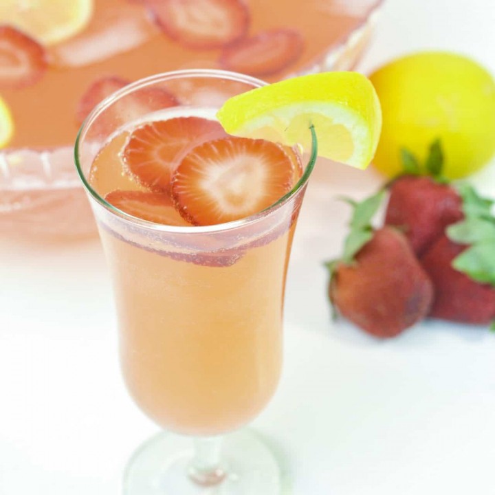 Image for Strawberry Lemonade Moscato Punch