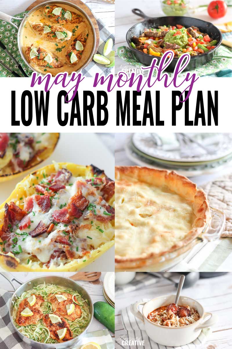 Low Carb Dinner Ideas for May