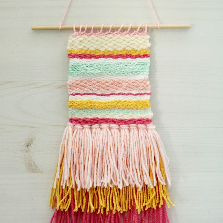Image for DIY Colorful Weaving Art |