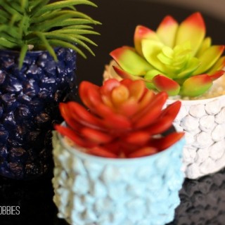 Image for Tin Can Pine Cone Planters