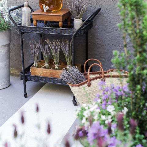 Image for Lavender Outdoor Summer Table Setting