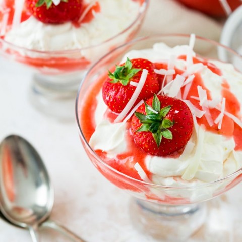 Image for Strawberry and White Chocolate Fool