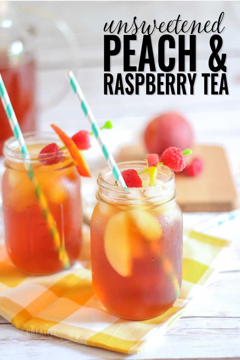 raspberry peach tea cover image