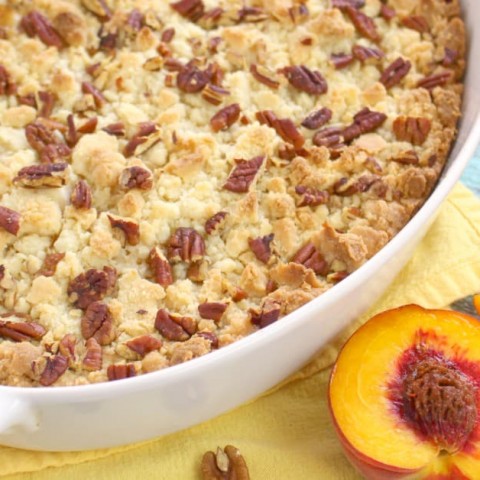 Image for Cake Mix Peach Cobbler