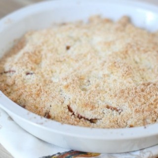 Image for Peach Crumb Cobbler