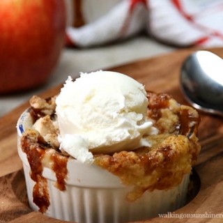 Image for How to Make an EASY Caramel Apple Dump Cake with VIDEO