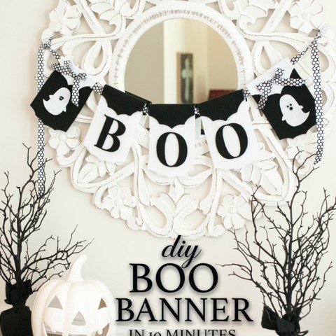 Image for DIY Boo Banner in 10 Minutes
