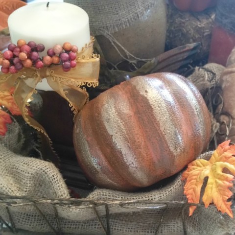 Image for Styrofoam Pumpkin Makeover