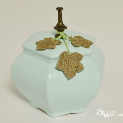 Image for Re-purposed &ldquo;Pumpkin&rdquo; From an Old Lamp Base