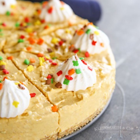 Image for Easy No-Bake Pumpkin Cheesecake