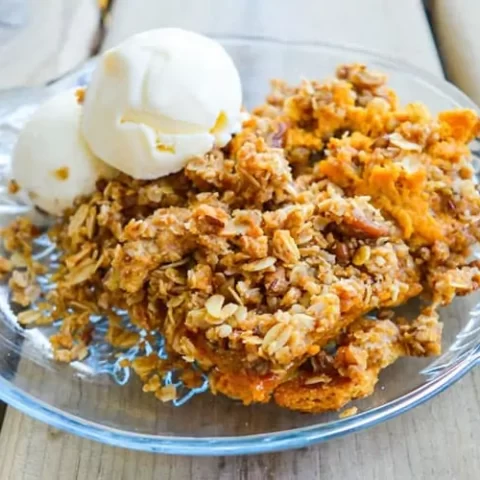 Image for Pumpkin Crisp Made with Instant Oatmeal Dessert Recipe