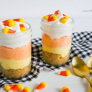 Image for candy corn cheesecake
