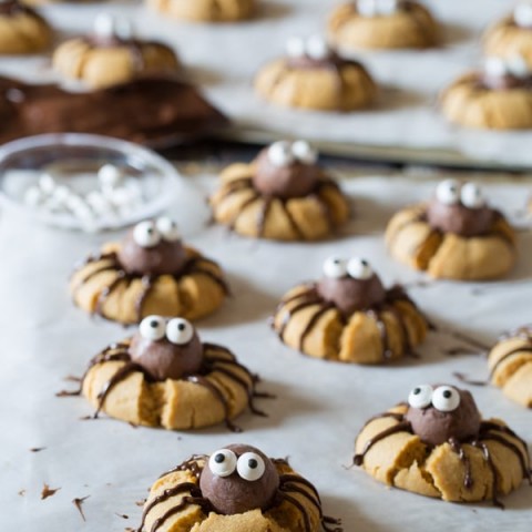 Image for Chocolate Peanut Butter Spider Cookies (VIDEO)