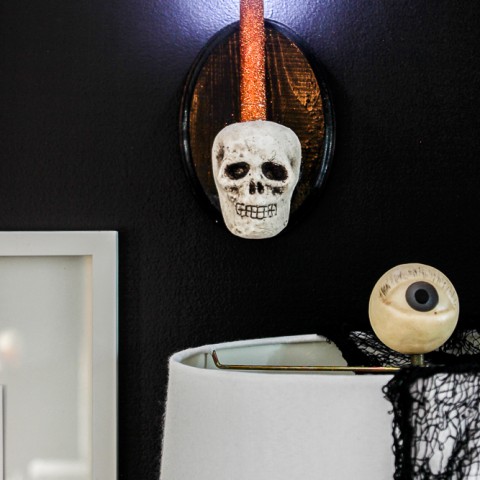 Image for DIY Skull Sconce in 15 Minutes