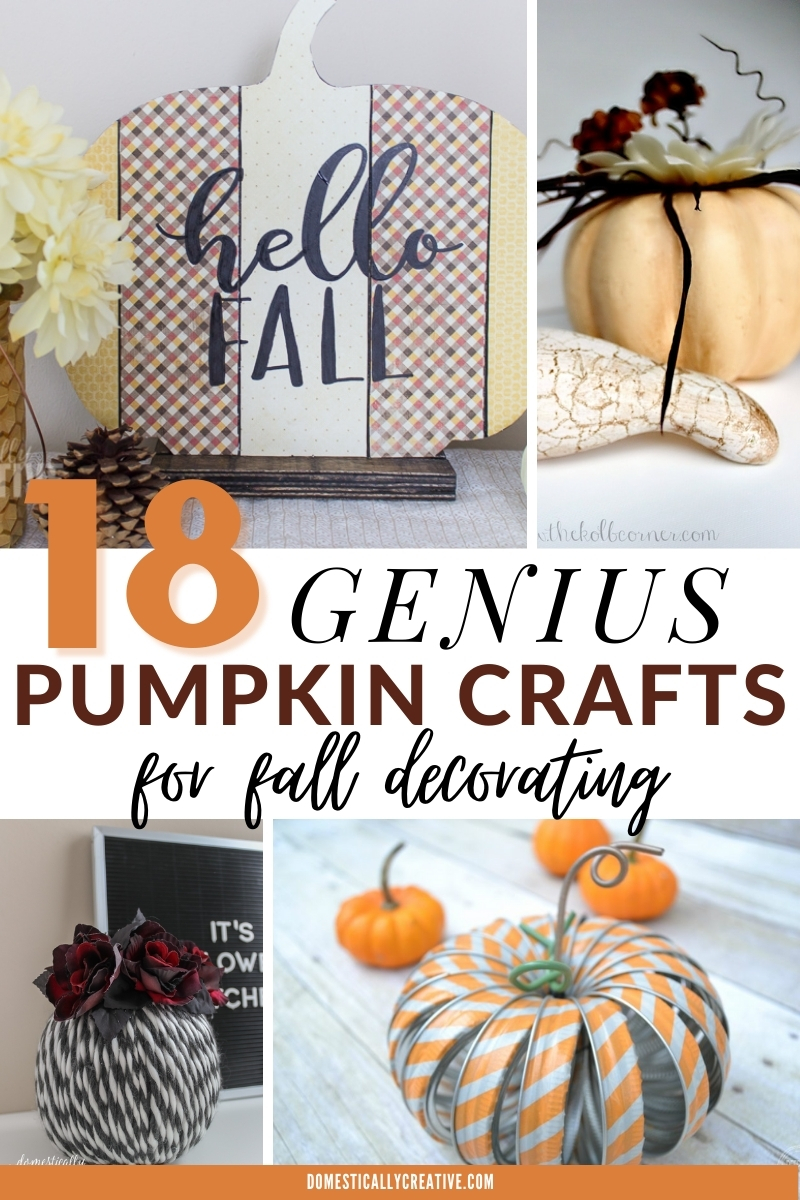 Fall Pumpkin Crafts