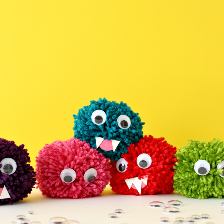 Image for DIY POM POM MONSTERS