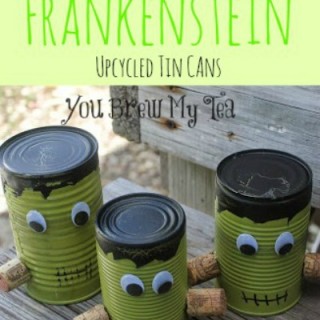 Image for Frankenstein Upcycled Tin Cans