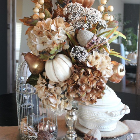 Image for Neutral Fall Tablescape
