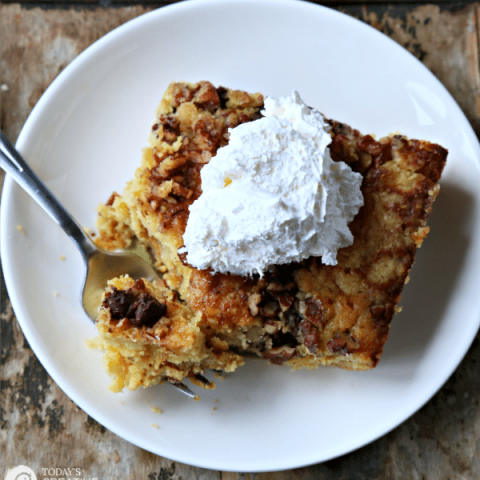 Image for Pumpkin Crunch Cake with Chocolate Chips